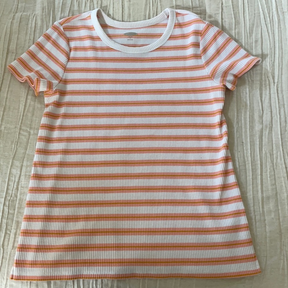 Old Navy striped crew neck
